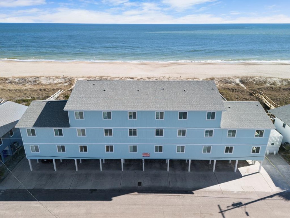 CORAL SURF BUILDING OCEANFRONT AERIAL