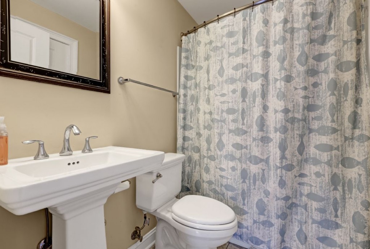 GUEST BATHROOM WITH ACCESS TO GUEST BEDROOM