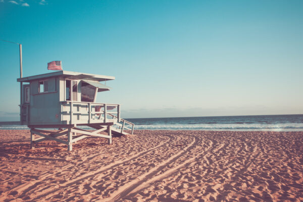 wonderful lifeguard near our Carolina Beach rentals