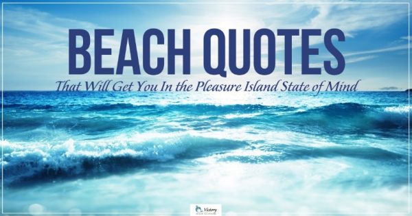Pleasure Island beach quotes