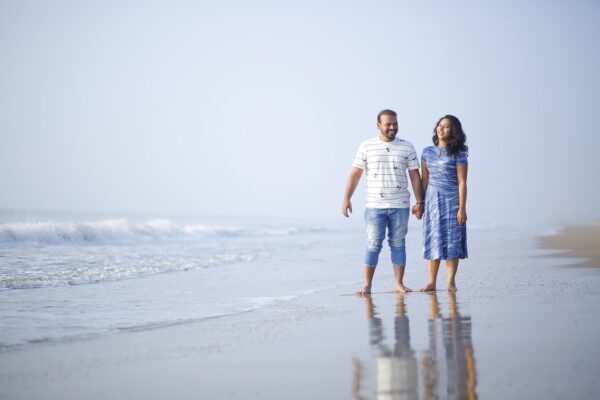 couple on the beach